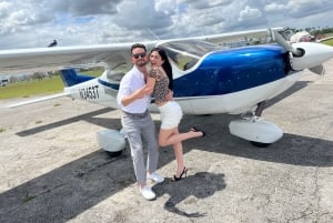 Miami Beach: tour privado en avión de lujo