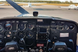 Miami Beach: Private Romantic Sunset Flight with Champagne