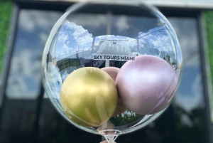 Miami Beach: Private Romantic Sunset Flight with Champagne