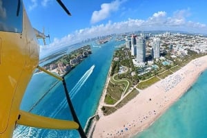 Miami Beach: Passeio turístico de helicóptero, ideia única de presente