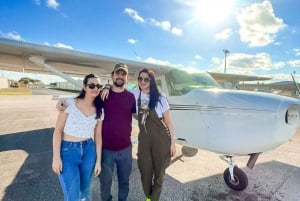Miami Beach: South Beach: prywatna wycieczka samolotem z napojami