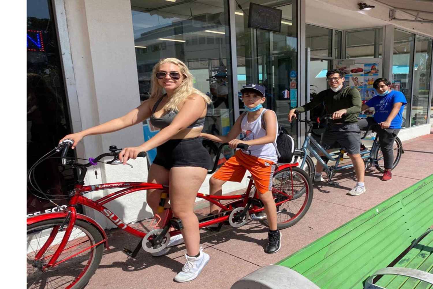 Miami Beach: Aluguel de bicicletas tandem em South Beach
