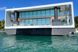 Miami Beach: Espectacular Sandbar & Skyline Tour en barco