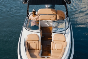 Miami Beach: Espectacular Sandbar & Skyline Tour en barco