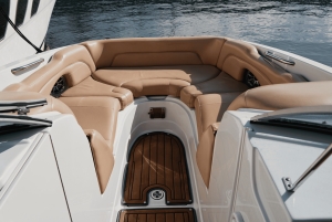 Miami Beach: Espectacular Sandbar & Skyline Tour en barco