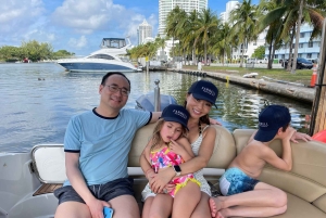 Miami Beach: Espectacular Sandbar & Skyline Tour en barco