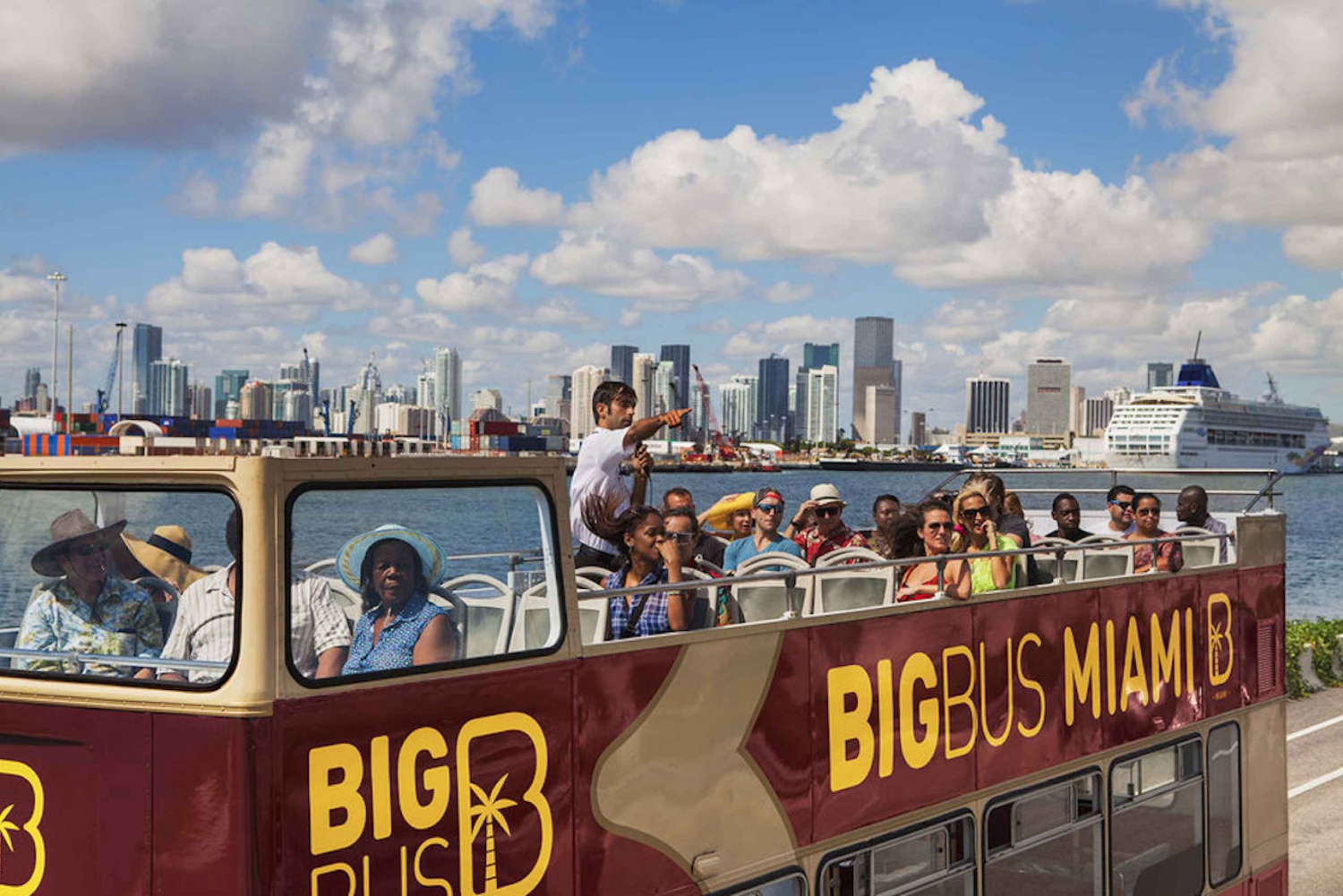 Miami Big Bus Combo: Everglades, City Tour, and Bay Cruise