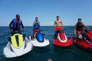 Miami: Aventura guiada de jet ski em Biscayne Bay e Miami Beach