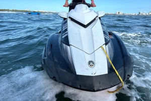 Miami: Alquiler de motos acuáticas en la Bahía de Biscayne y paseo en barco gratis