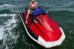 Miami: Alquiler de motos acuáticas en la Bahía de Biscayne y paseo en barco gratis