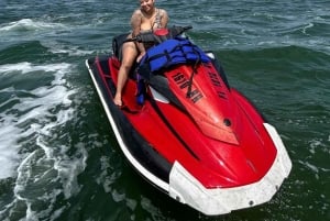 Miami: Alquiler de motos acuáticas en la Bahía de Biscayne y paseo en barco gratis