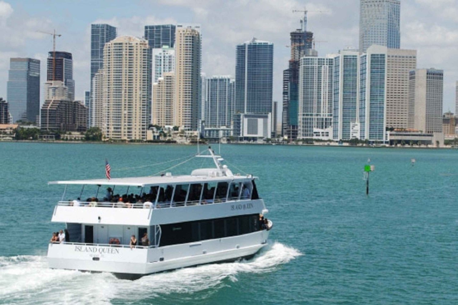 Omvisning med båt i Miamibukten med transport fra Miami Beach