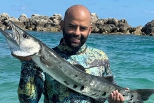 Miami: passeio de barco e aula de caça submarina