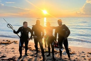 Miami: Båttur og Spearfishing leksjon