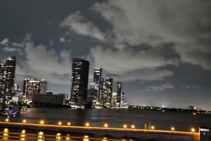 Miami by Night: City and Beach Lights Panoramic Tour