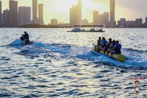 Miami: Boat Tour with Drinks, Music, Tubing, and Jet Skis