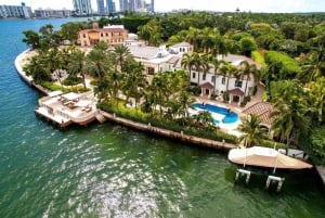 Miami: Celebrity Homes Boat Tour with Guide