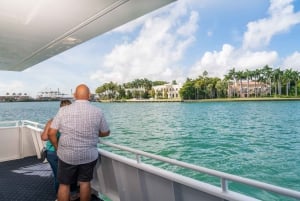 Miami: Celebrity Homes Boat Tour with Guide