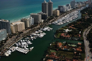 Miami City & Boat Tour with Bike Rental