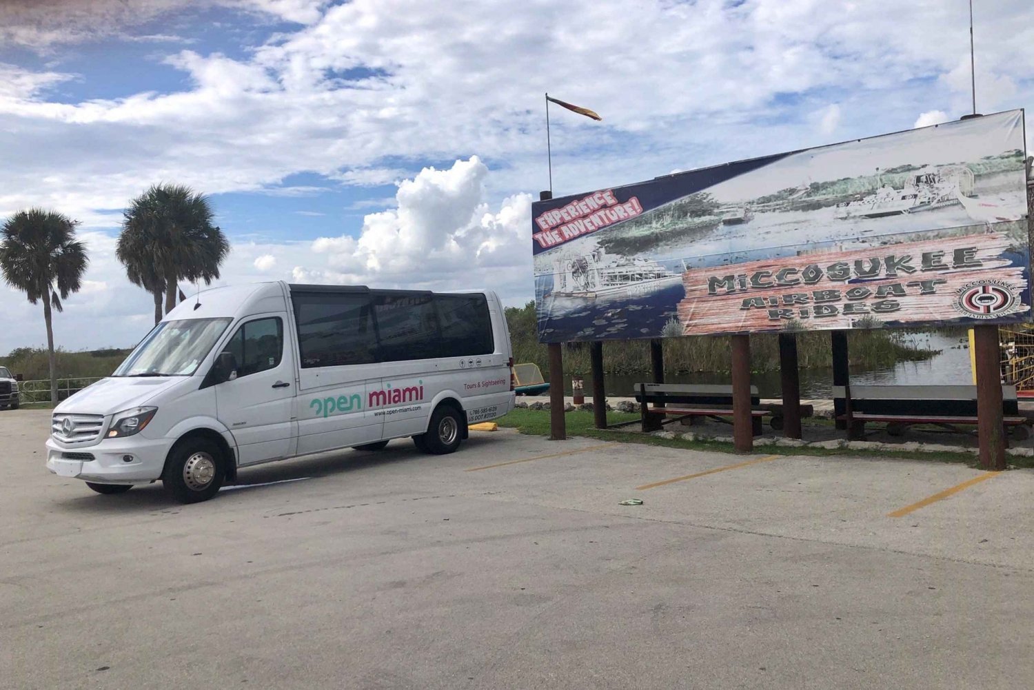 Miami: City Tour and the Everglades in a Convertible Bus