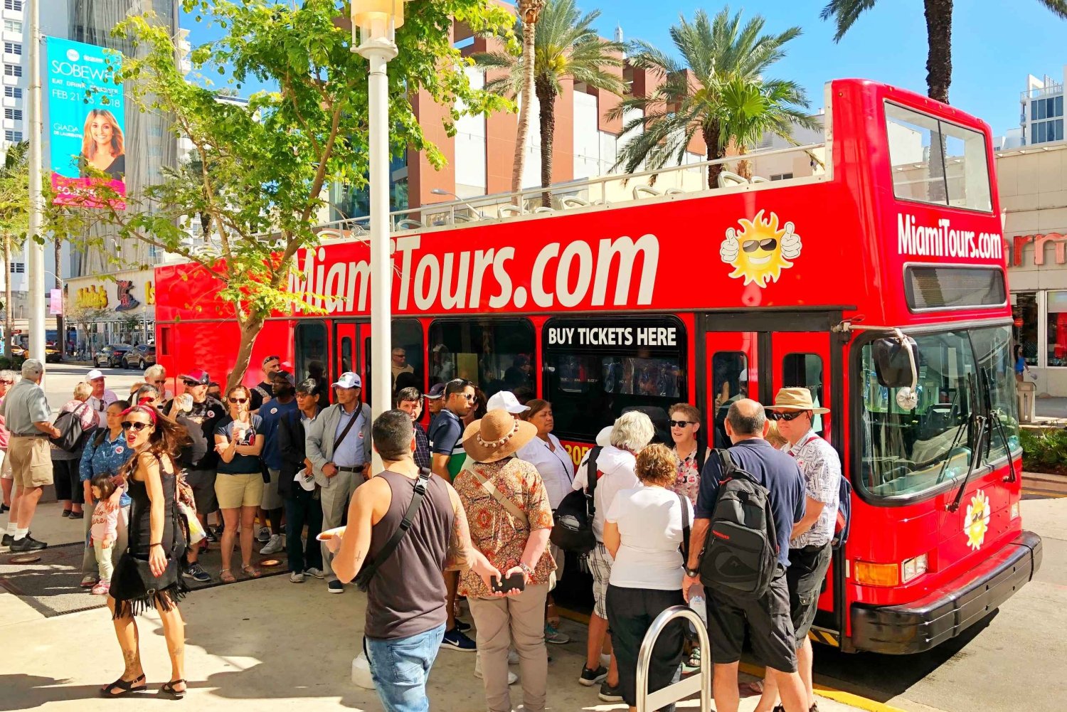 Billet Miami Double Decker 2 jours Hop-On Hop-Off