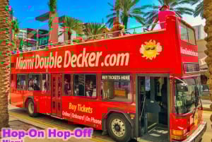 Ticket de entrada de 2 días para el autobús turístico de dos pisos de Miami