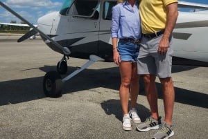 Miami: Downtown Private Airplane Tour with Free virvoitusjuomat