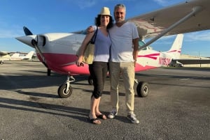 Miami: Downtown Private Airplane Tour with Free soft drinks