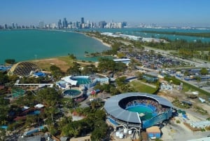 Miami : visite privée du centre-ville en avion avec boissons non alcoolisées