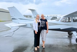 Miami : Visite panoramique du centre-ville en avion avec boissons gratuites