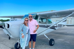 Miami: Downtown Scenic Airplane Tour mit kostenlosen Getränken