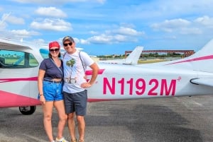 Miami: tour privado en avión por el centro de la ciudad con refrescos