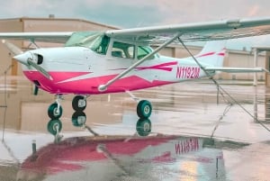 Miami: Downtown Scenic Airplane Tour mit kostenlosen Getränken