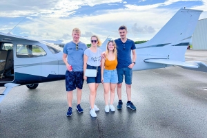 Miami: Downtown Private Airplane Tour with Free virvoitusjuomat