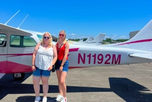 Miami: Passeio panorâmico de avião pelo centro da cidade com bebidas gratuitas