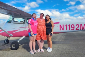 Miami: Passeio panorâmico de avião pelo centro da cidade com bebidas gratuitas