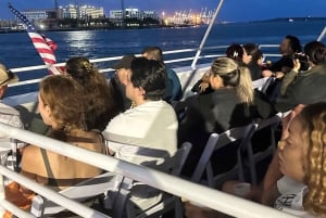 Miami Evening Sunset Cruise Millionaire Homes+Skyline Lights