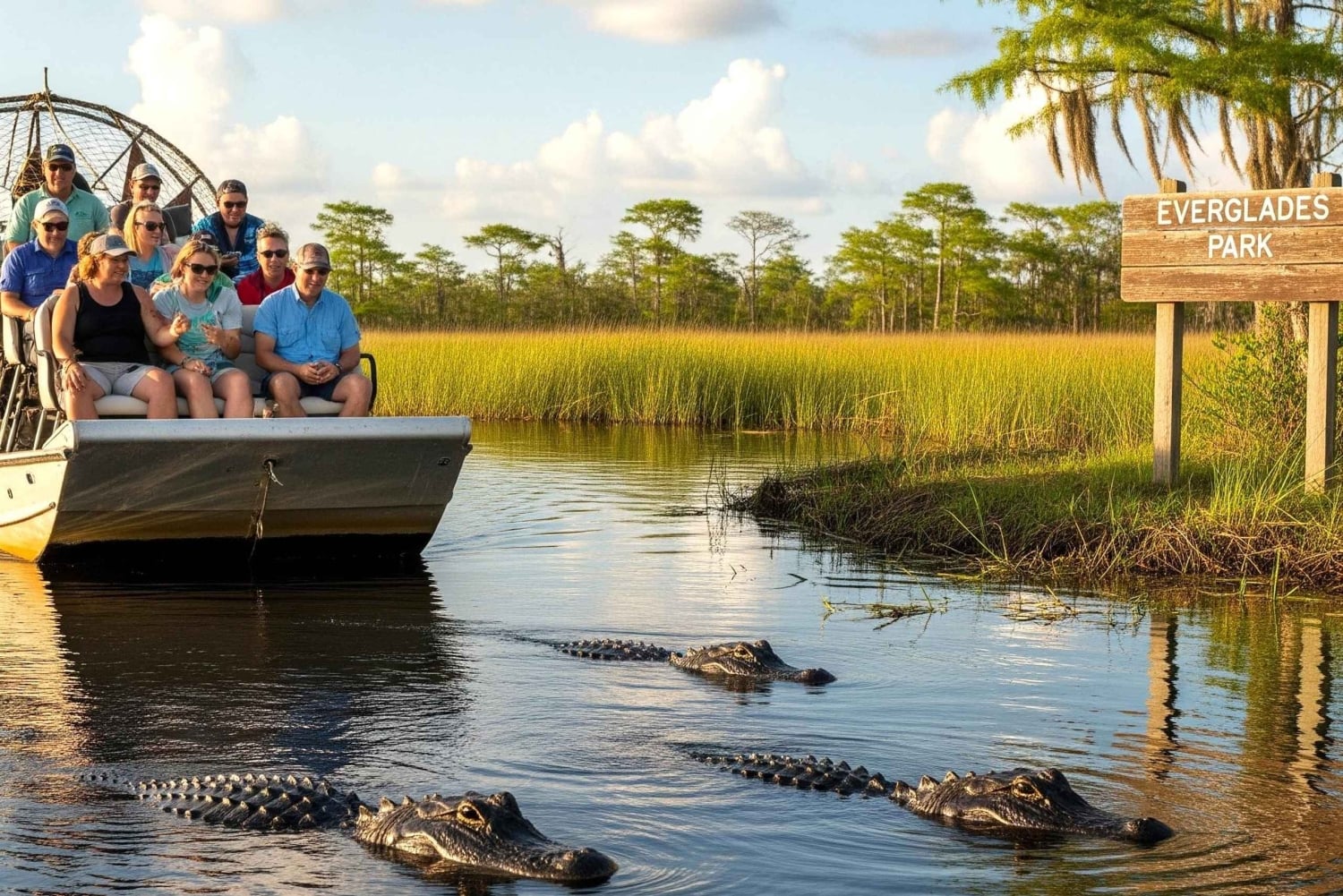 Miami: Everglades moerasboot, alligatorervaring met transfer