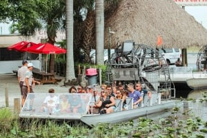 Evergladesin kansallispuisto Airboat Tour & Wildlife Show