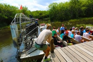 Miami : parc des Everglades, visite en bus et excursion en yacht