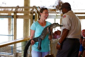 Miami : parc des Everglades, visite en bus et excursion en yacht