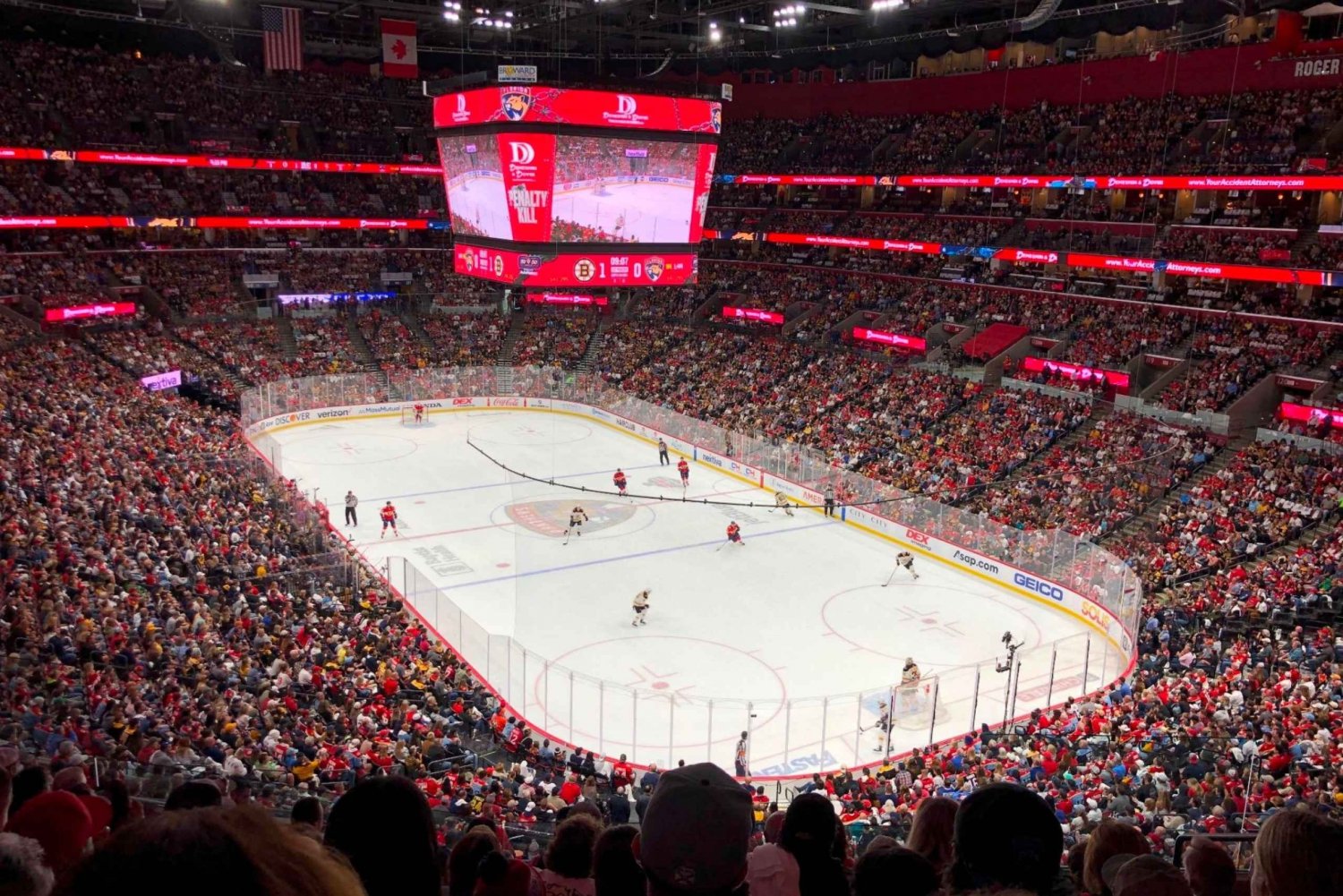 Miami: Florida Panthers jääkiekko-ottelun lippu