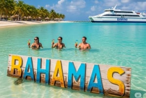 Miami/Ft Lauderdale: Viagem de 1 dia de balsa para Bimini ou Grand Bahama