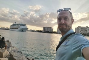 Miami: excursão a pé guiada com transporte público