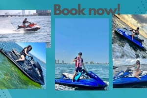 Miami: Have a blast with Jetski & FREE 30-min Boat Ride