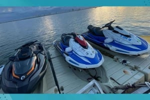 Miami: Have a blast with Jetski & FREE 30-min Boat Ride