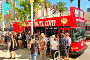 Miami: Hop-on Hop-off Bus Tour with Boat Cruise