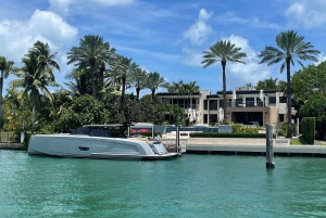 Miami: Iconic Celebrity Mansions and Biscayne Bay Boat Tour