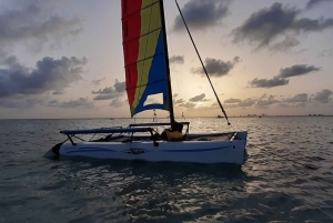 Miami: Intiimi purjehdus Biscayne Bayssä w/ruoka ja juomat