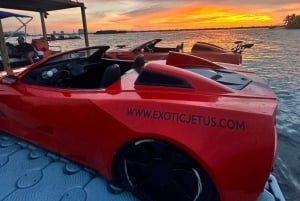 Miami JetCar: Water Jet Car Rental | 1h | 300$ a pagar en el check-in